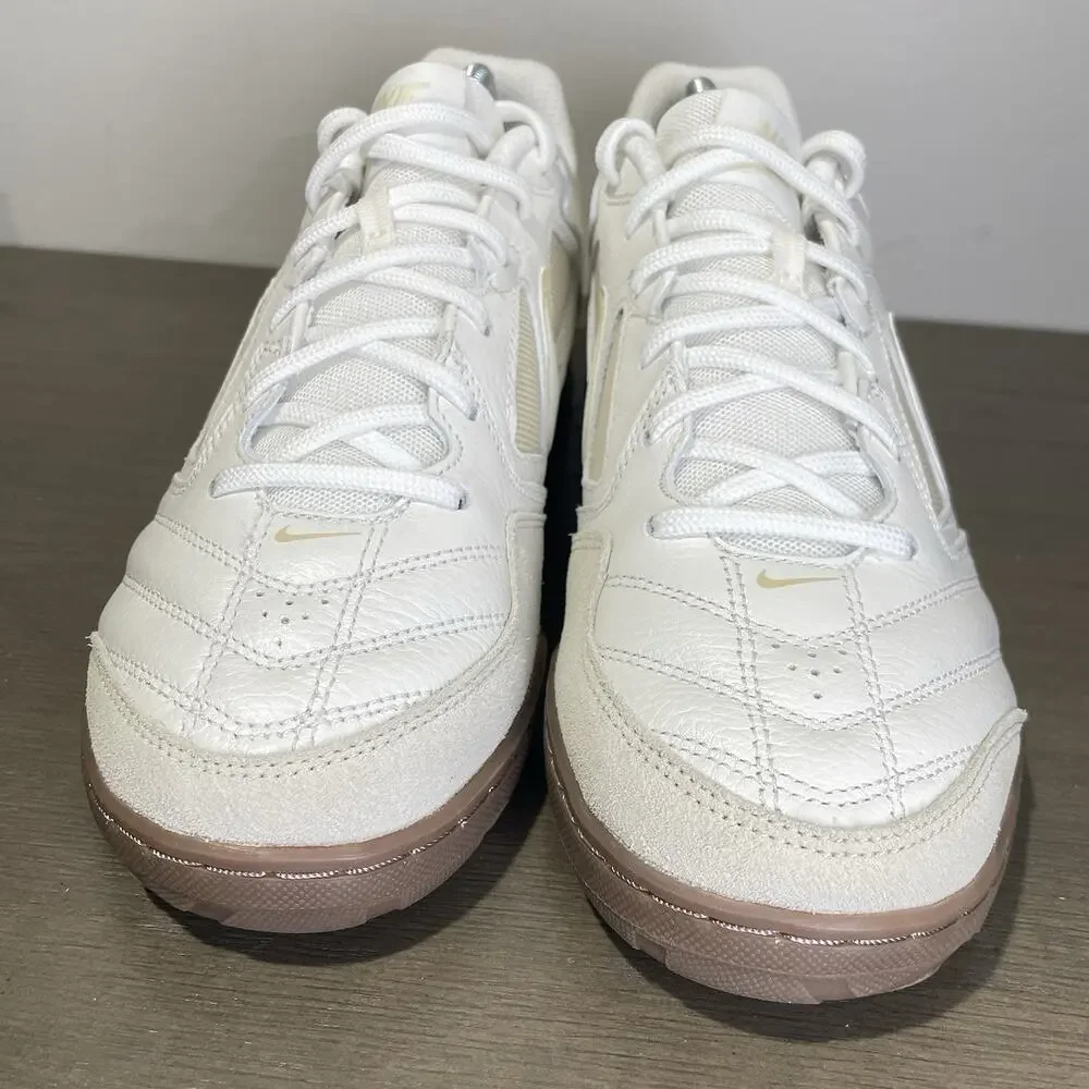 Nike Men Size 10 Shoes NEW FLAW Gato Gum Soft Cream White Light Khaki IB3082-133